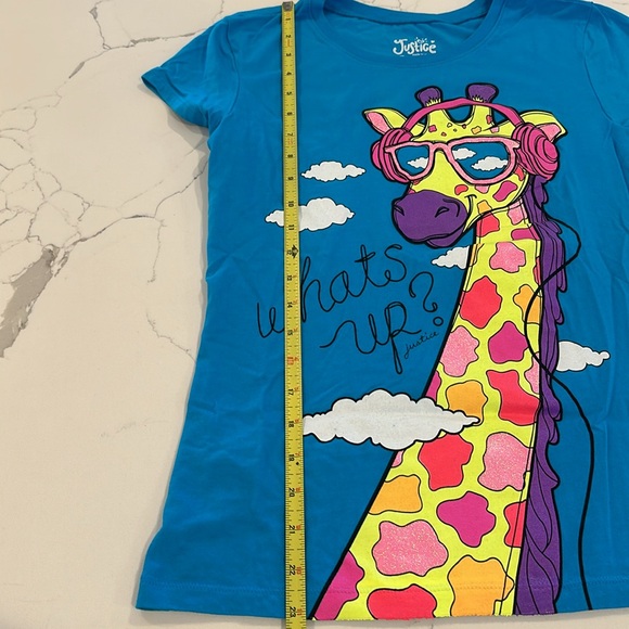 Kids Justice Giraffe T-Shirt - Picture 6 of 9